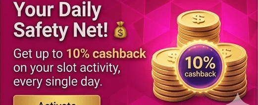 Weekly VIP Cashback Reward promotion